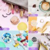 HNYYZL Contenedor Envase Vacio Balsamo 11 Colores 55piezas 5gramos