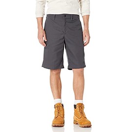 Red Kap mens Cell Phone Pocket work utility shorts, Charcoal, 34 US