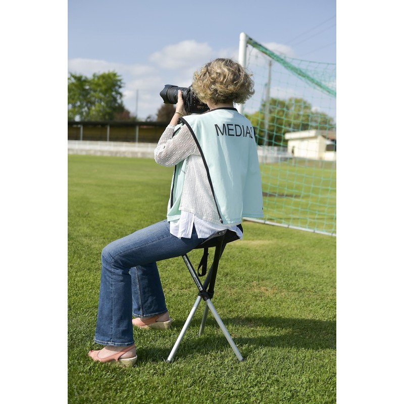 Walkstool - Comfort Model - Black and Silver - 3