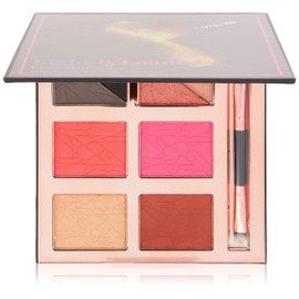 YANY Beauty Luxe Light & Loaded Multi-Use Palette | 4-in-1, Eyeshadow, Blush, Contour, Highlight | Mix colors for Custom Blends | Includes Mirror and Dual Brush