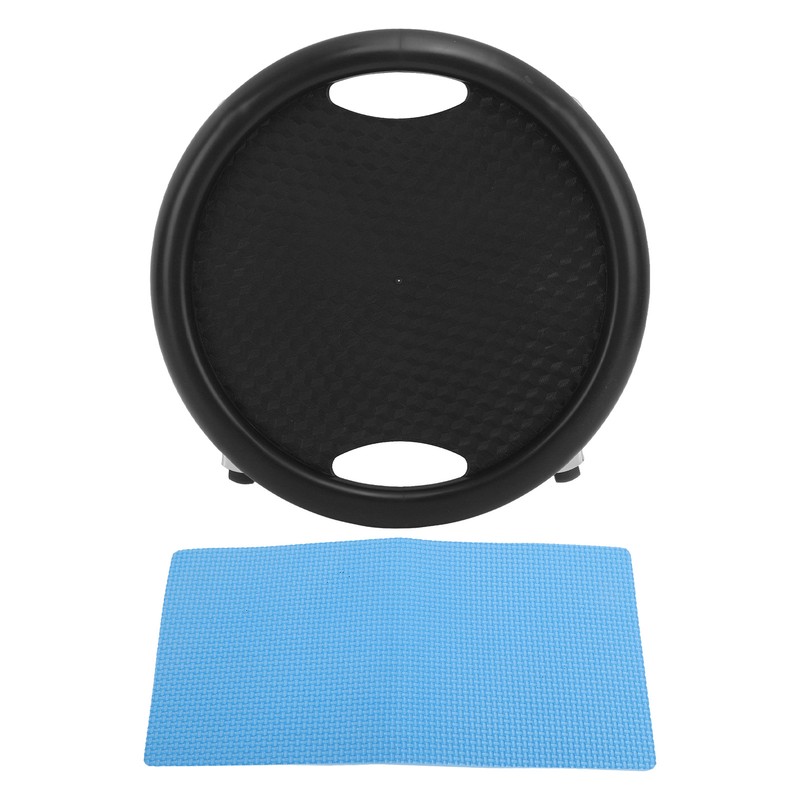 Abdominal Exercise Skateboard Wheel Board 4 Rollers 360 Degrees Swivel