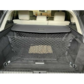 Qty.3 Rear Trunk Cargo Nets For Land Rover Range Rover Sport 2014–2025–2 Middle Trunk Envelope Nets + 1 Floor Style Cargo Net for SUV–Premium Mesh Car Trunk Organizer–Compatible with Range Rover Sport