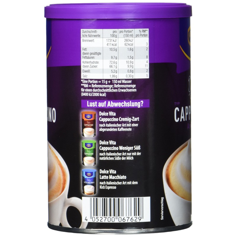 KRÜGER Dolce Vita Cappuccino Amaretto Dose (1 x 0.2 kg)