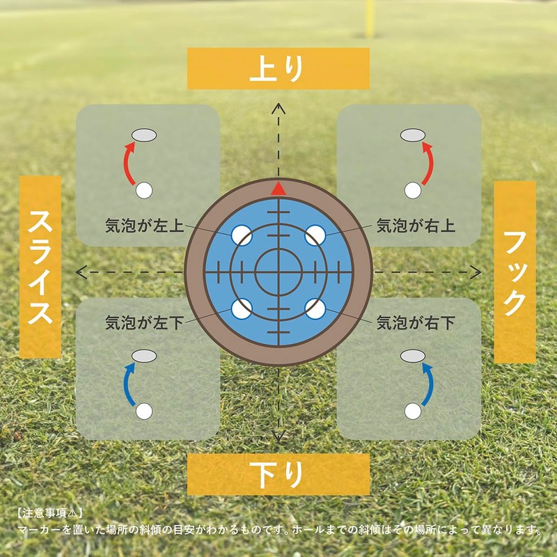 Golf Marker, Level, Stylish, Popular, Golf Putter Practice, Original, Level,