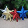 Glitter Christmas Tree Topper Star Treetop for Xmas Decoration or
