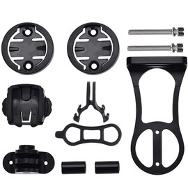 Bicycle Double Handle Bar Extension Carbon Fiber Bicycle Accessories Holder 2 Frame 20cm Bicycle Computer Mount Bracket for Garmin, Bryton, Cateye, Brighton, GPS, GoPro Action Camera 31.8 and 25.4mm Light Adapter Bicycle Computer Mount Aluminum Alloy Rus