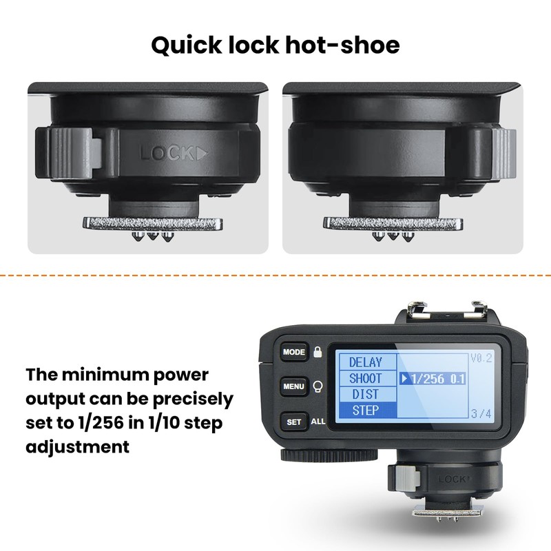 Godox X2T-S 2.4G Wireless Flash Trigger Transmitter for Sony with