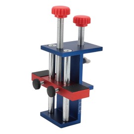 Cabinet Door Installation Positioner, Aluminum Alloy Cabinet Hardware Mounting Jig, Door Mount Locator Clamping Template Tool Support Drill Guide for Woodworking