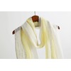 Jeelow Lightweight Summer Scarf Light Shawl Wrap Linen Feel Scarves