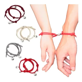 Mafab Set De 2 Pulseras De Imán Magnética Para Parejas