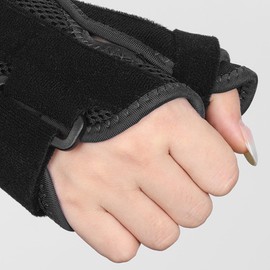 TISMOD Wrist Brace with Thumb Support,Adjustable Night Thumb Spica Splint Right Left Hand,Wrist Guard Stabilizer Support for Arthritis,Tendonitis,Pain,sprain,tenosynovitis,syndrome,De Quervain's Tenosynovitis fit Women & Men 7