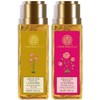 Forest-Essential's Facial Cleanser Set, Saffron Neem and Rosewater Honey Lemon,