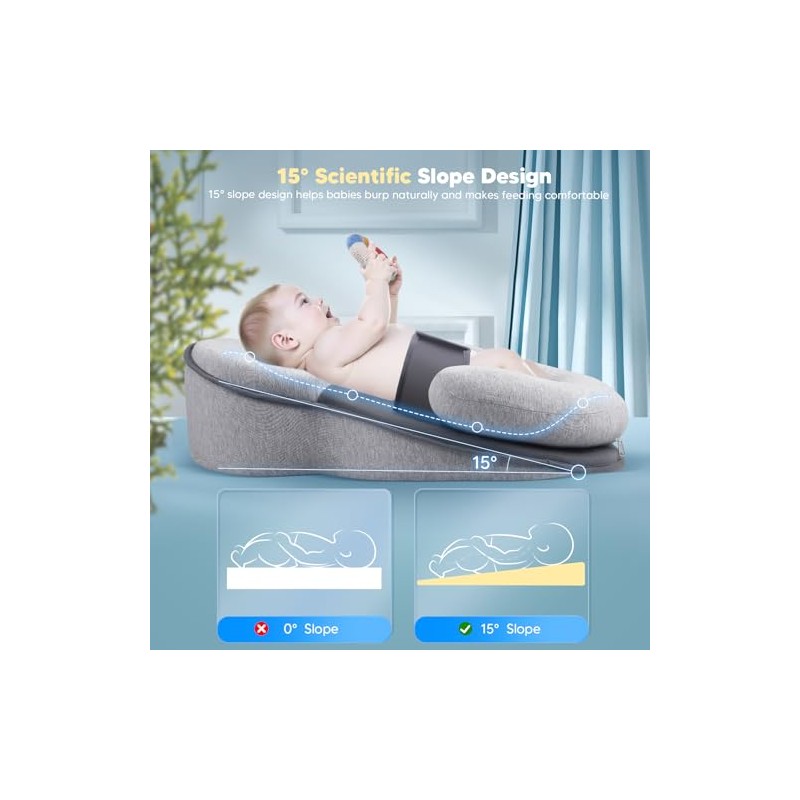 Mom's Breastfeeding Support Pillow, Breastfeeding Support Pillow, Nursing Pillow with