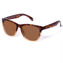 COLOSSEIN Women Sunglasses Vintage Squre Frame UV400 Lens UVA/UVB Protection Fit for Outdoor Driving Ski Vacation (Gradient Tortoise)