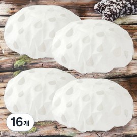 Deep Talk Perm Rubber Band Dyeing Shampoo EVA Shower Cap Luxury Waterproof Bathing Cap DT0936 16 Pieces Gray / 딥톡 파마고무줄 염색샴푸 EVA 샤워캡 고급 방수 목욕 모자 DT0936 16개 그레이