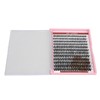 DIY Lash Extension Kit 240pcs Individual Eyelash 10‑16mm Clusters Eyelash