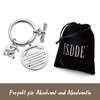JSDDE Graduate Keyring with Diploma Bachelor Cap Pendant Graduation Keyring