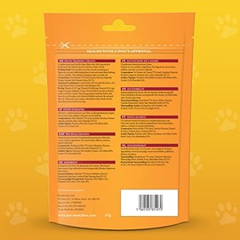 PET MUNCHIES Pet Munchies Duck Dog Training Treats, Grain Free Tasty Bites with Natural Real Meat, Low in Fat 50g (Pack of 8)