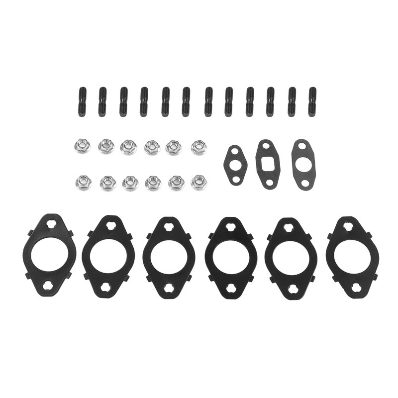 Exhaust Manifold Bolts Gaskets Kit 5266422 Metal Alloy Replacement for