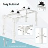 Eastrexon Mini Split Ground Stand, Adjustable Anti-Vibration Mini Split Stand