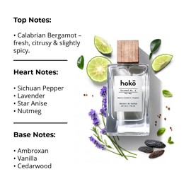 HOKO Untamed No. 5 – Spicy Bergamot, Pepper & Musk | Extrait de Parfum, 1.7 Oz | Long-Lasting Inspired Mens Cologne | Luxury Perfume