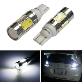 iJDMTOY Extremely Bright 7.5W High Power 912 921 906 Projector LED Reverse Light Bulbs, Xenon White