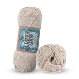 I Love This Cotton Medium Yarn for Crocheting & Knitting – Soft Yarn Skein – 180 Yards of 100% Cotton Yarn for Crocheting Blankets, Hats, & More – DIY Handcrafting Accessories