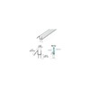 CRL Co-Extruded Clear Bottom Wipe with Drip Rail for 1/2"