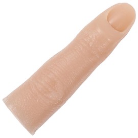 Angoily Dedo De Práctica Para Uñas Acrílicas, Dedo Falso De Silicona Realista, Herramienta Flexible Para Practicar Uñas, Modelo De Entrenamiento Y Exhibición De Manicura, Ideal Para Decoraciones De Ha