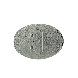 Needzo Rodeo Belt Buckles for Men, State of Texas Seal, Western Apparel, Silver Tone, 2.75 x 3.75 Inches