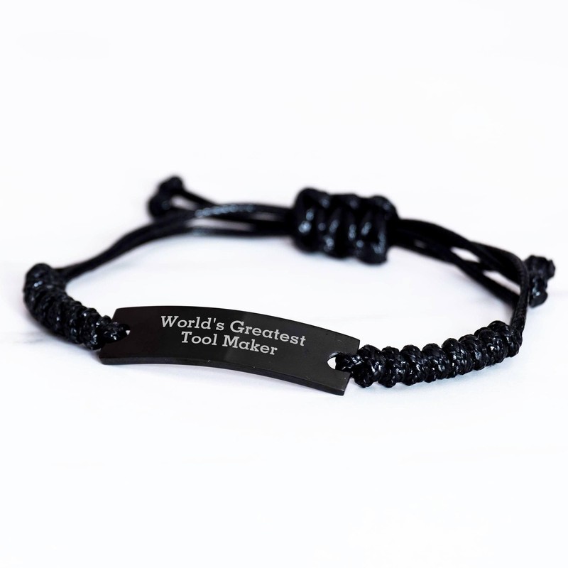Tool Maker's Proud Rope Bracelet, Funny Gifts from Friends for
