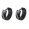 Fashion Baseball Sleeper Small Hoop Earrings for Men Women Cartilage