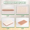 omolly 12 Pcs Eco Sponge Scourers, Natural Washing Up Sponge,