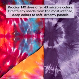 Jacquard Procion MX Fabric Dye, Brilliant Orange Cold Water Permanent Colour for Natural Fibres, Tie-Dyeing Craft Powder, Textile Art Supplies, 18.71g