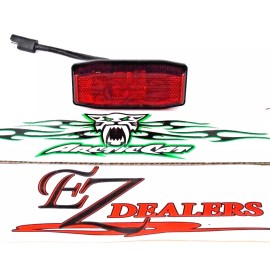 Arctic Cat Snowmobile Taillight 0609-934 Z120 00-13 Kitty Cat 1989-99 FREE SHIP