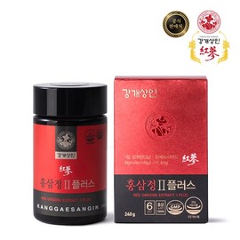 e강개상인 홍삼 농축액(240g) 투플러스 6년근 풍미를 느껴보세요 E-Gang Gae Sang In Red Ginseng Concentrate (240g) Experience the Flavor of 6-Year-Old Ginseng Plus
