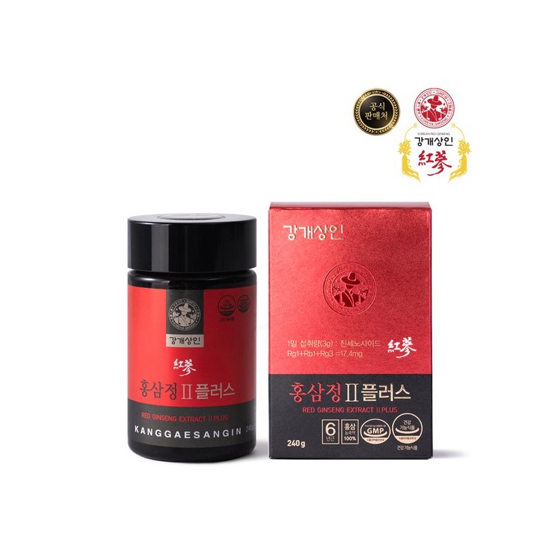 e강개상인 홍삼 농축액(240g) 투플러스 6년근 풍미를 느껴보세요 E-Gang Gae Sang