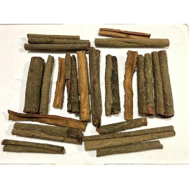 Jungle Aquashrimp Catappa Bark Indian Almond Bark Discus Betta Crystal Red Cherry Shrimp Aquarium - 100g