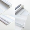KALYSIE Zebra Roller Window Blinds,Custom Cut to Size,Roller Blinds Dual