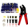 Twippo 352Pcs Waterproof Electrical Connector Terminals Automotive Electrical Wire Connectors