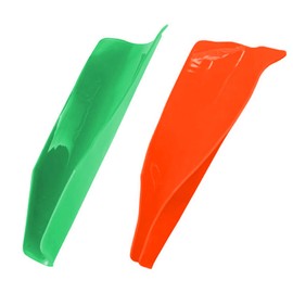 Cosikmai Flexible Draining Tool Oil Funnel Flexible Funnel Flexible, Reusable General Funnel Tool (2 PCS 14.57x6.7Inch)