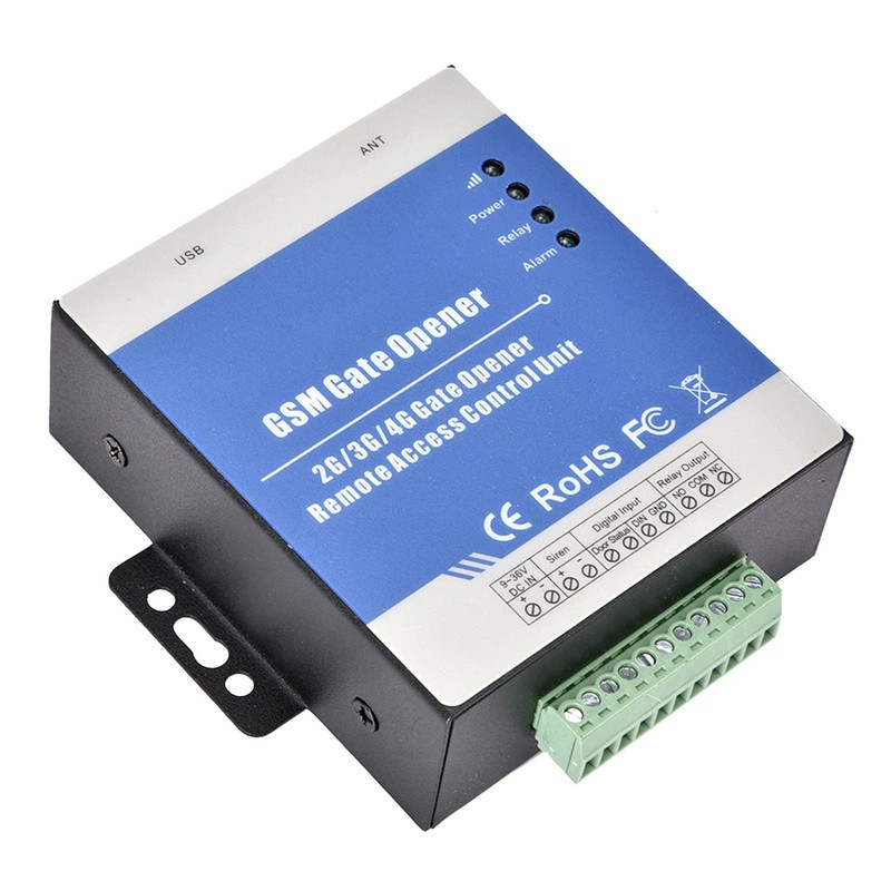 Sonew GSM Gate Opener, RTU5025 Wireless Garage Opener Door Access