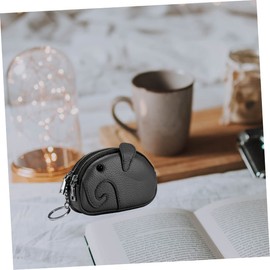 BESPORTBLE Adorable Elephant Coin Purse Keychain Cute Japanese Style Storage Pouch for Coins Jewelry Accessories for Travel Shopping and Everyday Use