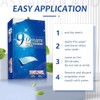 28PCS Tiras Blanqueadoras Dentales 9D, Teeth Whitening strips Anti-Deslizantes, Sabor