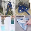 CraftinAround 360 Rotatable Adjustable Cleaning Mop Extendable Triangle Mop with