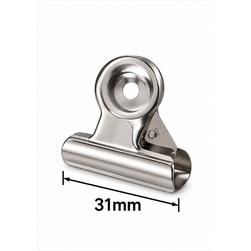 Reusable Metal Bag Clips for Food Storage – 6-Piece Strong