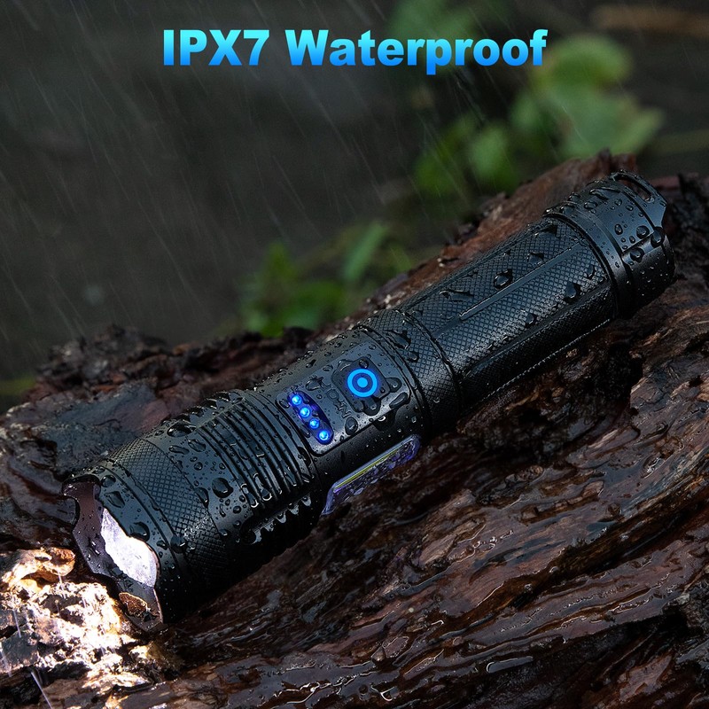 KINGCAESAR Flashlights 90,000 High Lumen - 2 Pack, Ultra Bright