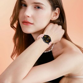 LeyuBand 22mm Nylon Magnetic Bands for Garmin Venu 3 Watch Band/Venu 2/Vivoactive 4,Forerunner 265/255/255 Music Women Men