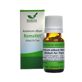 RemaVet Globuli für Tiere ACIDUM ARSENICOSUM (ARSENICUM ALBUM)