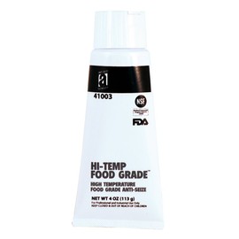 HI-Temp Food Grade 41003 Anti-Seize Compound, 4 oz, White, Paste